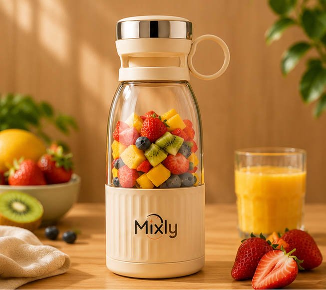 mixly portable blender white mixly portable blender white