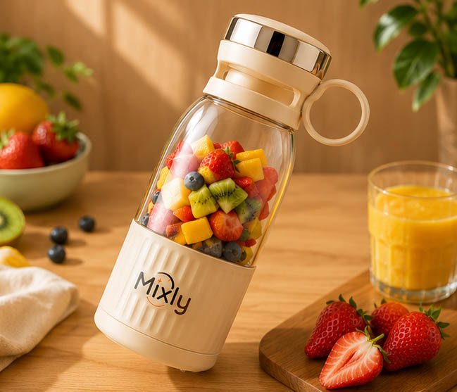 mixly portable blender white mixly portable blender white
